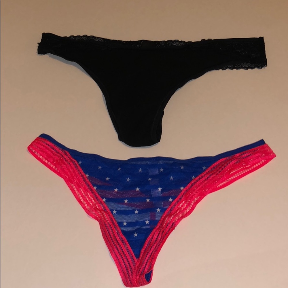 NWOT vs pink thongs